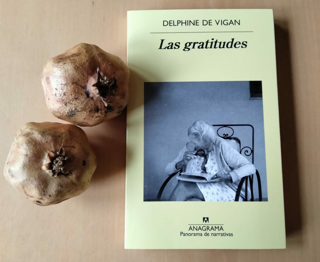 Reseña: Las gratitudes de Delphine de Vigan
