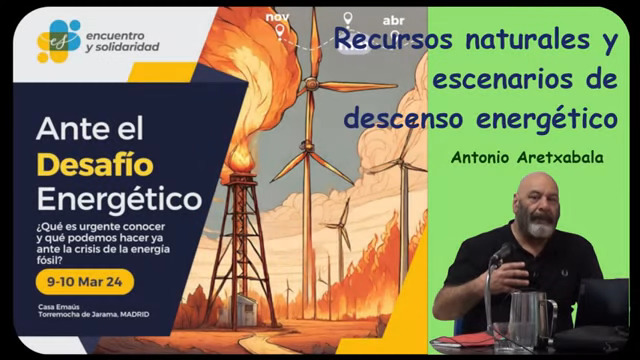 Intervención de Antonio Aretxabala en el curso «Ante el desafío energético»