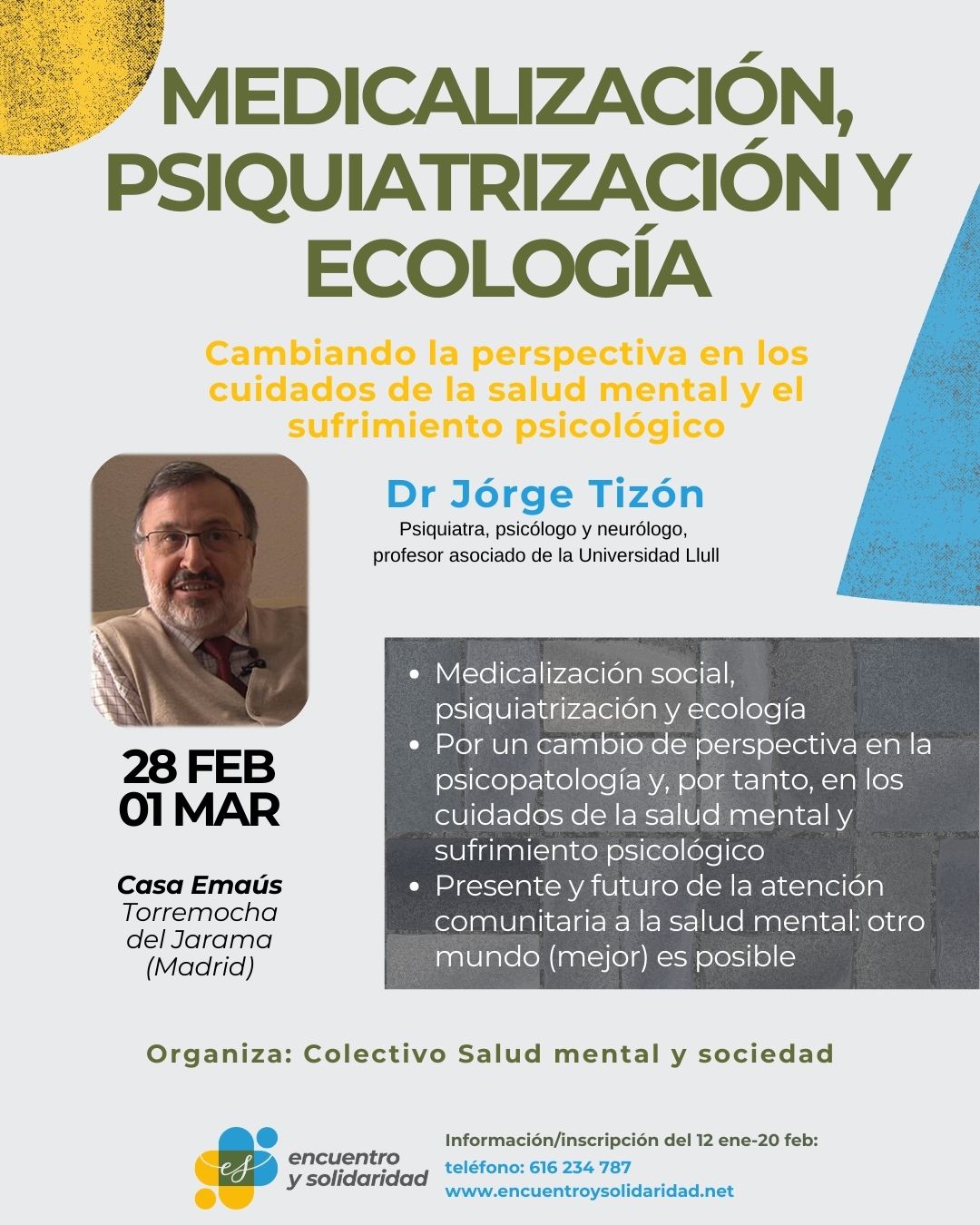 Curso Medicalización Salud Mental 2026