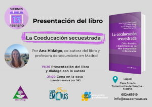 Cartel Coeducacion secuestrada