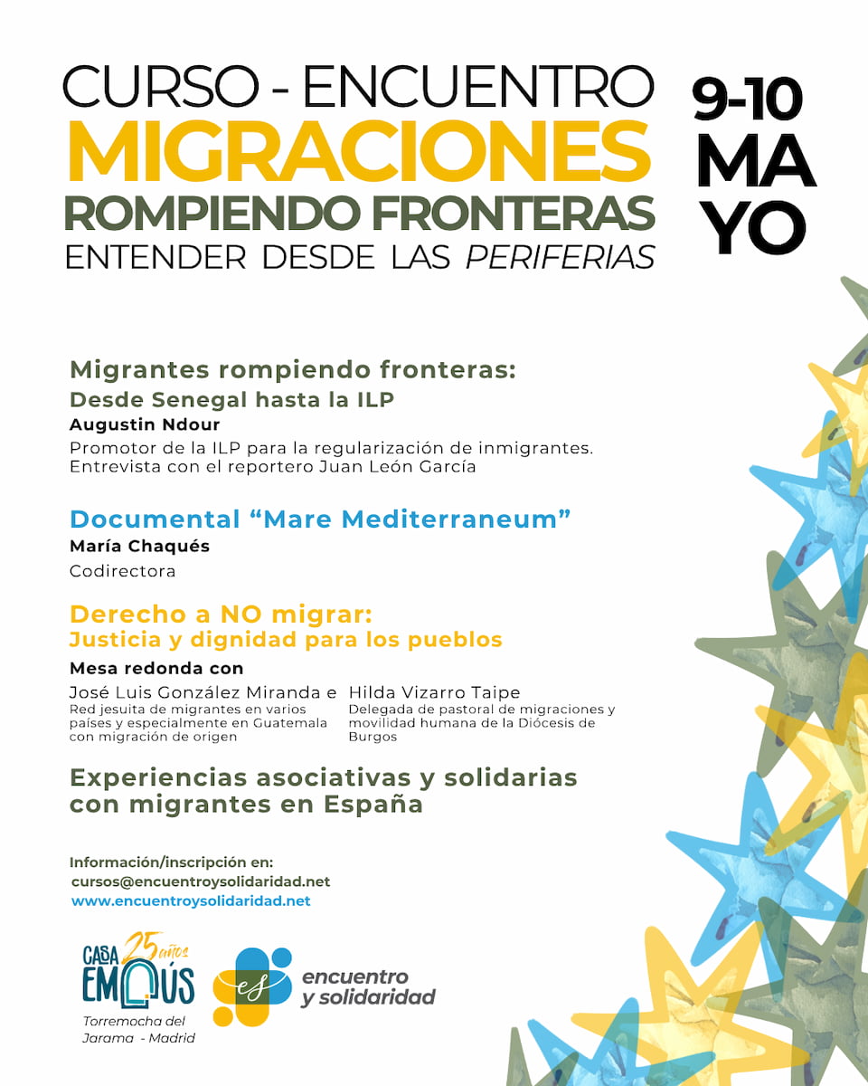 Programa del curso-encuentro sobre migraciones. Rompiendo fronteras