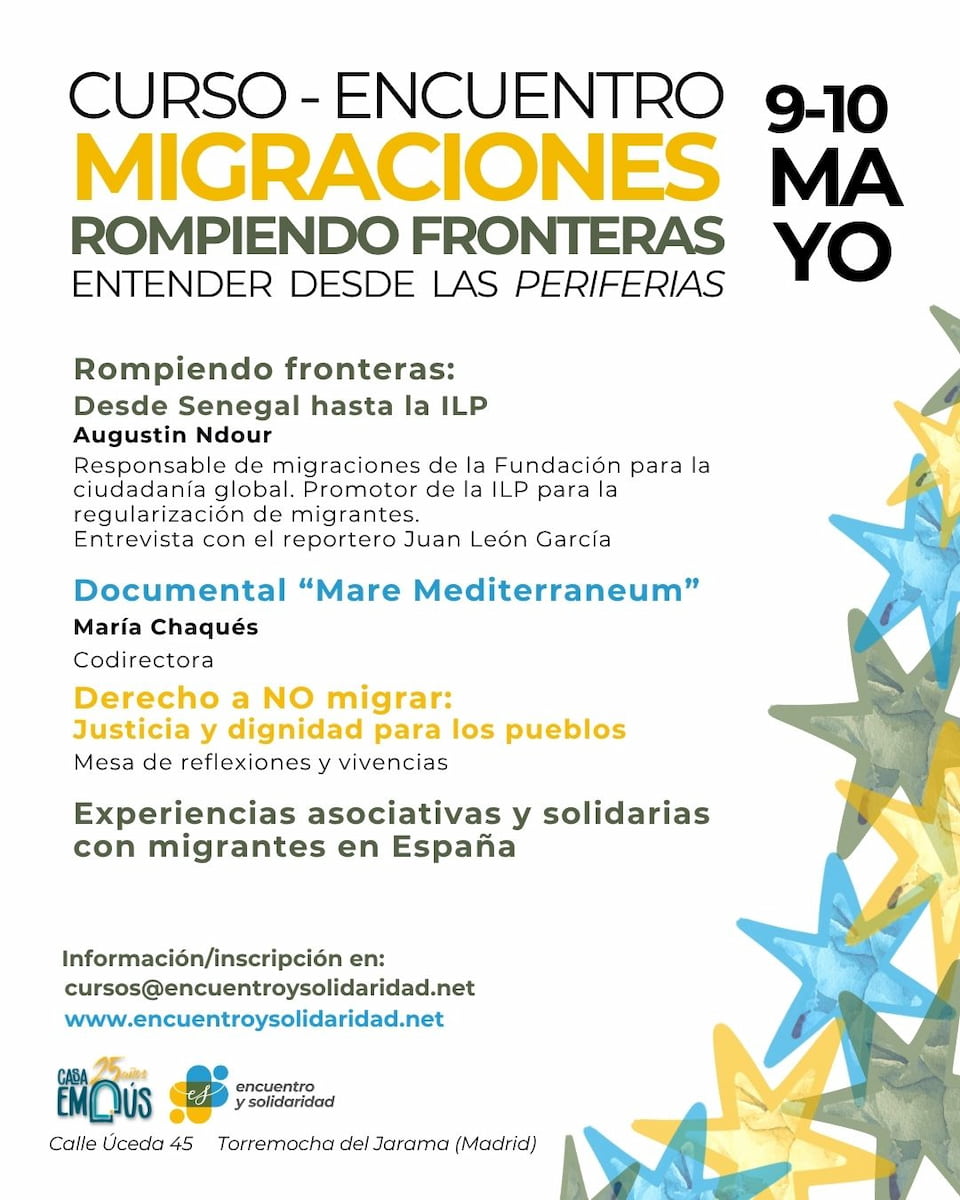 Programa del curso-encuentro sobre migraciones. Rompiendo fronterasfronteras